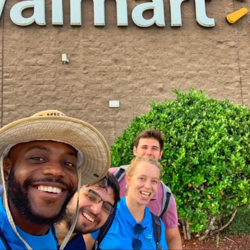 Manny Leading the Team!