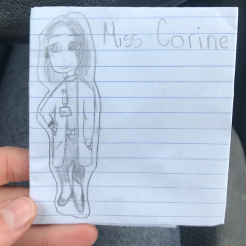 Cartoon Version of Corinne!