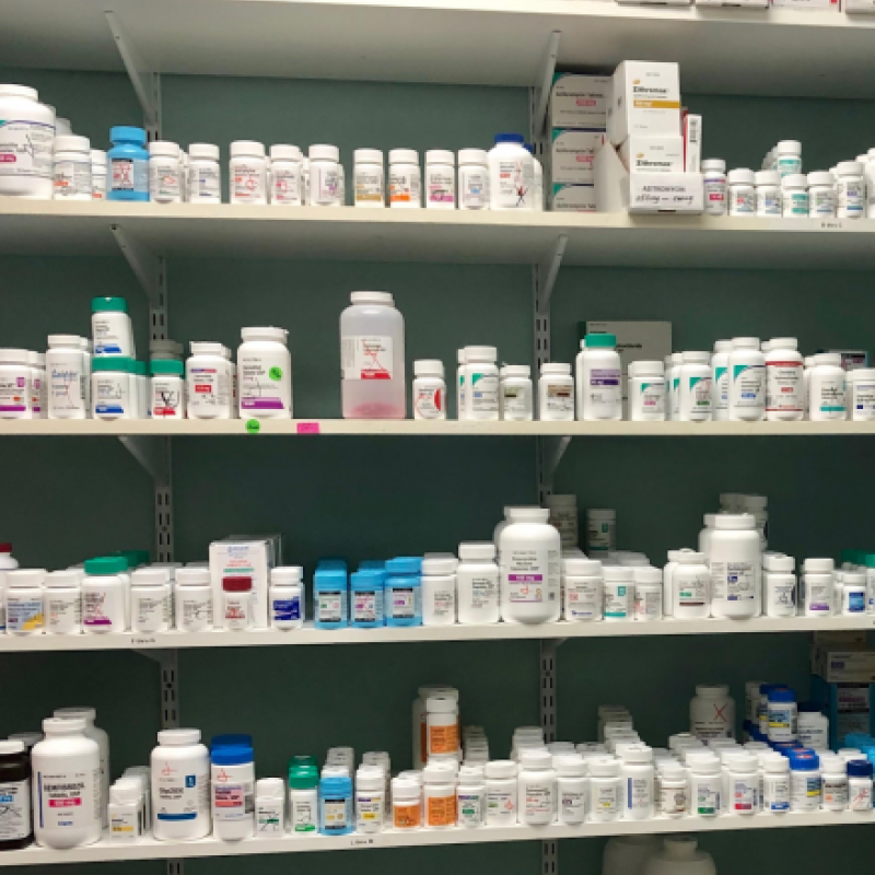 Meds in the Sulzbacher Storeroom