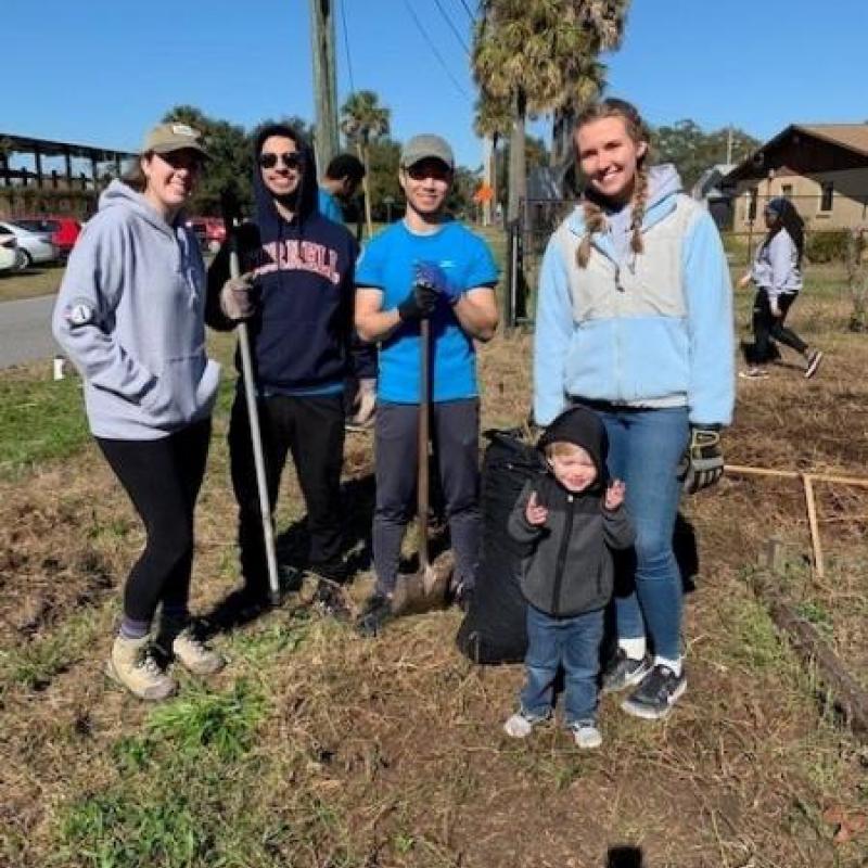 Gardening the day away