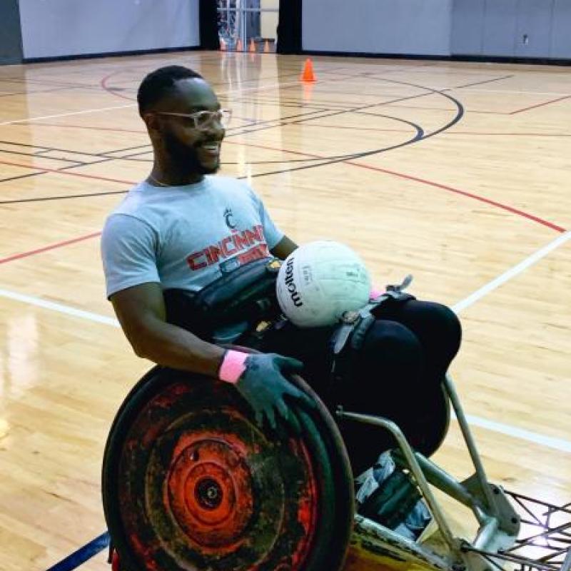 Manny at Brooks Rehabilitation!