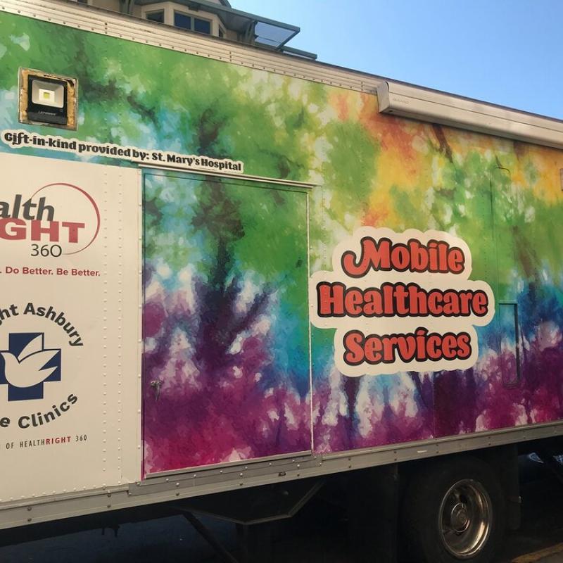 HR360's Mobile Healthcare Services van.