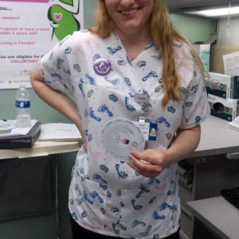 Patient education with Rebecca