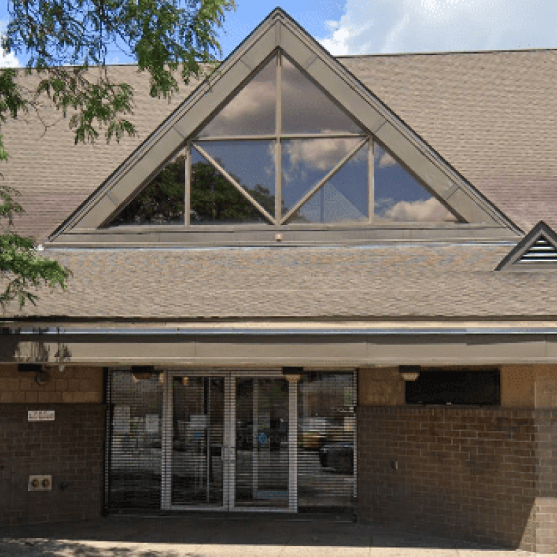 front entrance of health center 6
