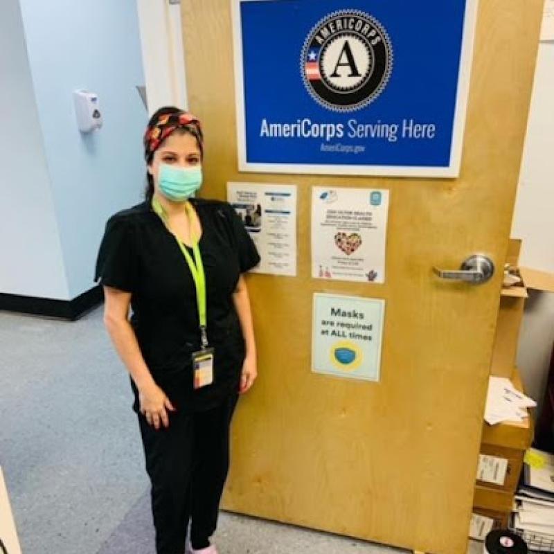 Julian at her host site, Sulzbacher.