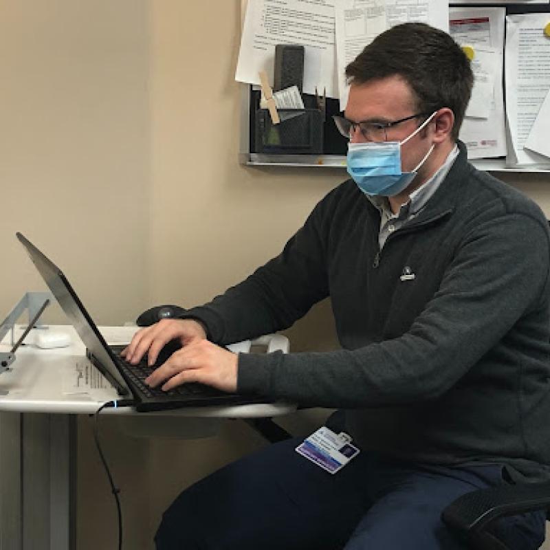 Wills at his host site.