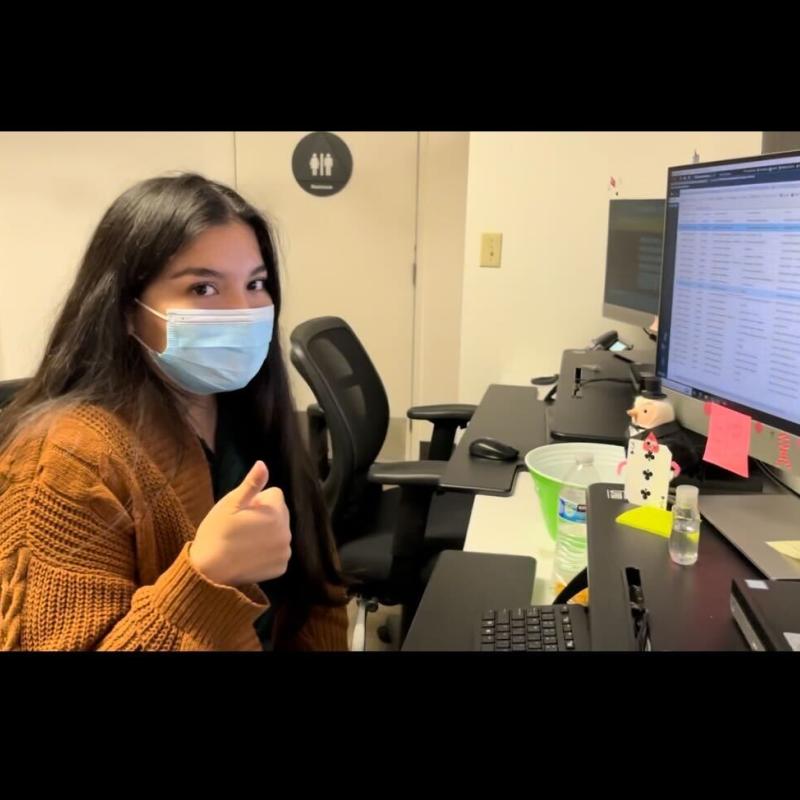 Julie Sarmiento at Clinica