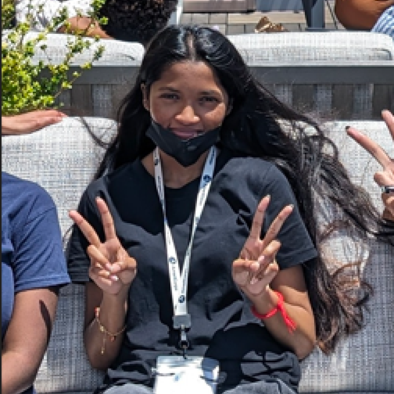 Rahema on HFP rooftop