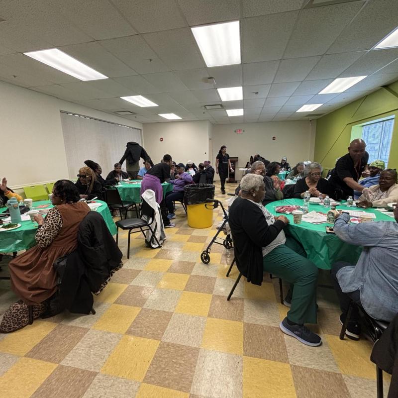 Community members attend Lunch & Learn Workshop on April 3rd, 2025.
