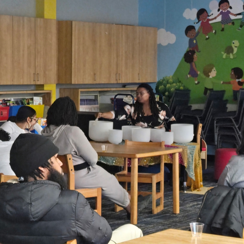 Photo of community members at Delaware Urban Greens