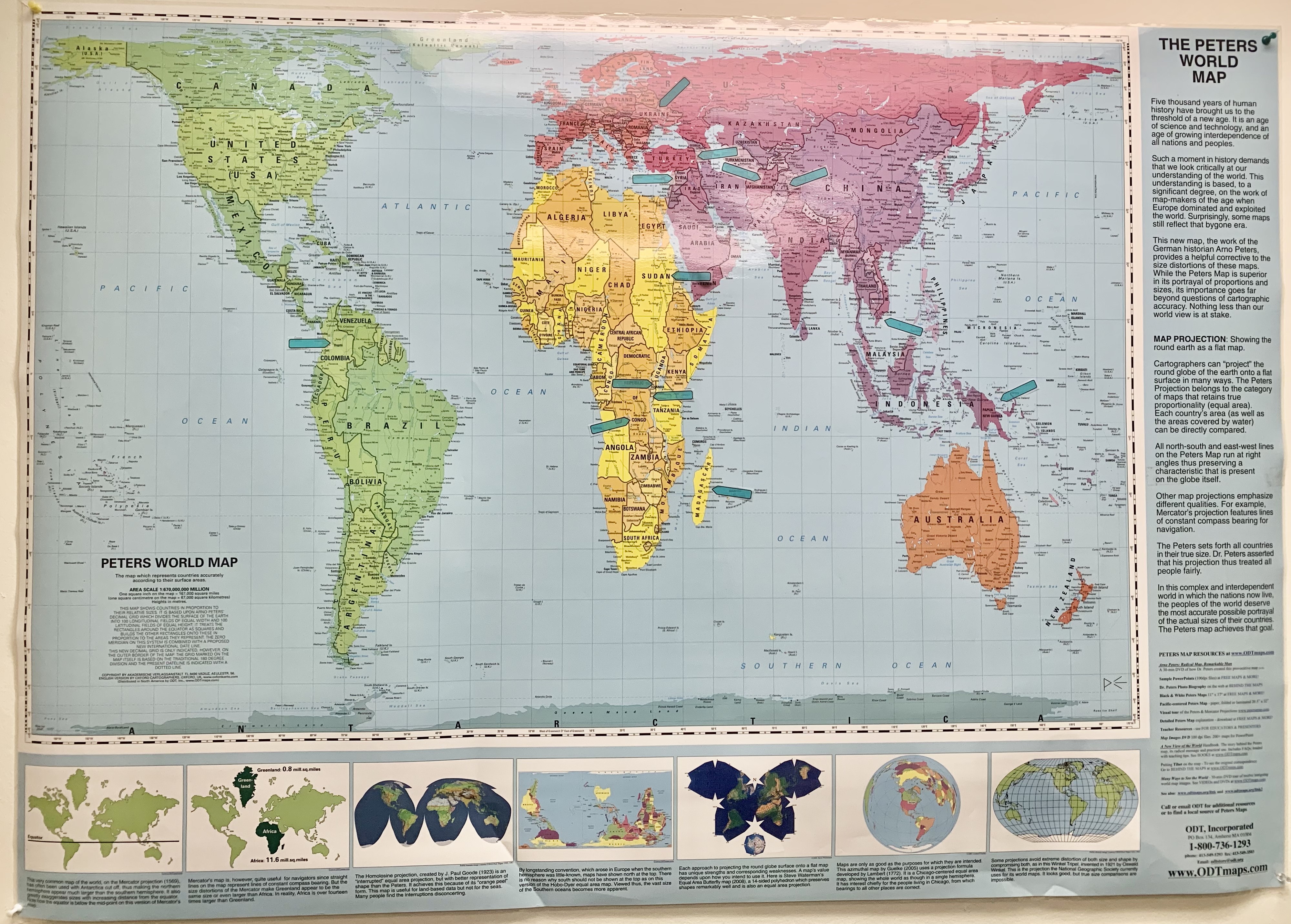 A world map